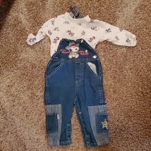 18 months overalls outfit